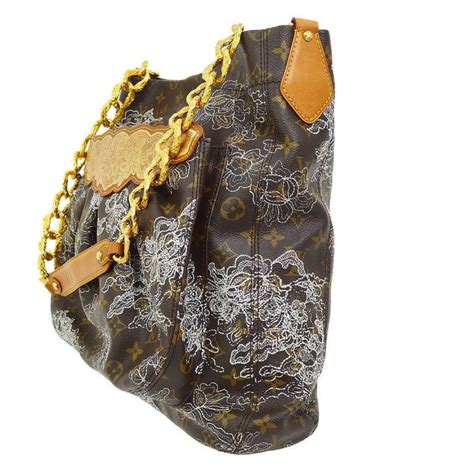 louis vuitton black bag gold chain|louis vuitton chain shoulder bag.